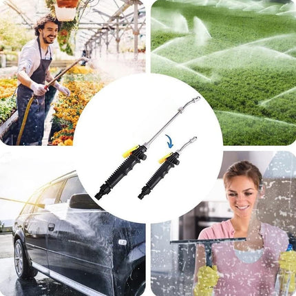 Garden Hose Nozzle with 2 Spray Modes, Water Spray Gun for Car Wash and Garden – image 6