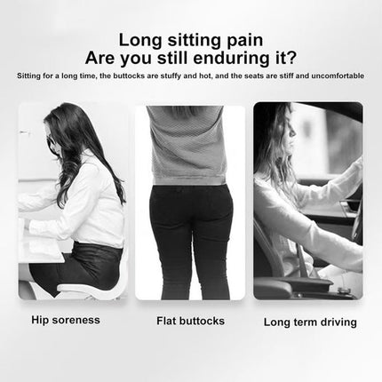 Memory Foam Seat Cushion with Lumbar Support – image 6