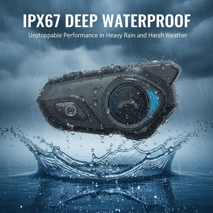 Motorcycle Communication System, Bluetooth Motorcycle Helmet Intercom System – image 11