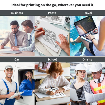 Portable Thermal Printer, Bluetooth Printer for Travel – image 7