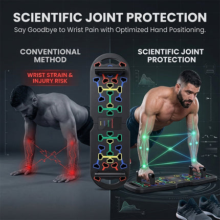 Foldable Push Up Board Workout System, Home Workout Equipment for Chest and Triceps – image 6