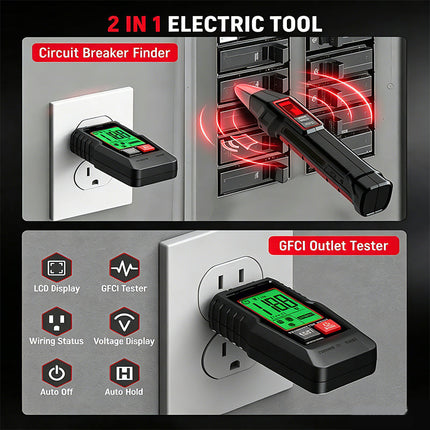 Circuit Breaker Finder Tester Kit, Electrical Breaker Finder – image 5