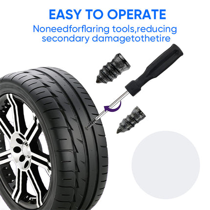 Rubber Tire Plugs for Flat Tire Repair on Car Truck Motorcycle and Bus – image 16