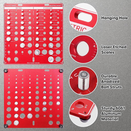 Drill Gauge Measuring Tools Plate – image 5