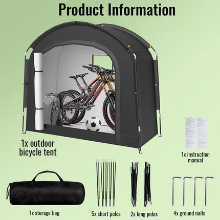 Portable Shed, Garden Storage Tent – image 7
