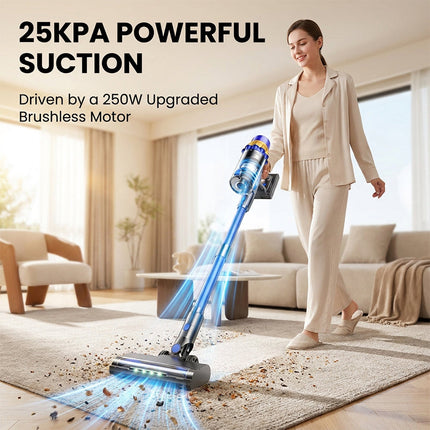 Cordless Stick Vacuum Cleaner, Lightweight Cordless Vacuum for Pet Hair and Hard Floor – image 6