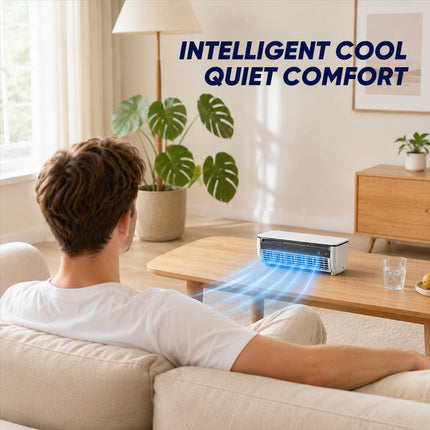 Portable Air Cooler, Wall Mount Evaporative Cooler with 3 Wind Modes – image 9