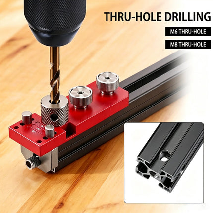 Drilling Jig for Aluminum Profile, Counterbore Drill Guide