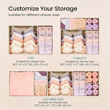 Drawer Organizer for Clothing Storage – image 9