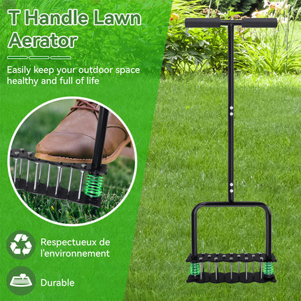 Manual Lawn Aerator, Grass Aerator for Yard and Soil, Gardening Tools – image 9