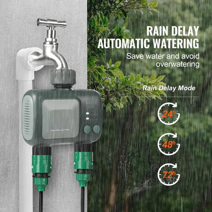 Sprinkler Timer with WiFi Gateway, Water Timer with Rain Delay and App Control – image 7