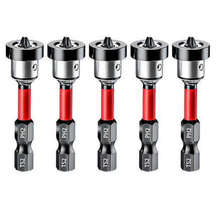 Screwdriver Bits for Drywall, Magnetic Drywall Bits with Adjustable Depth Stop, PH2 Phillips Bits, Drywall Tools