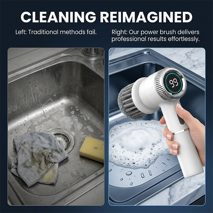 Electric Bathroom Scrubber, Scrub Brush for Tub and Tile – image 5