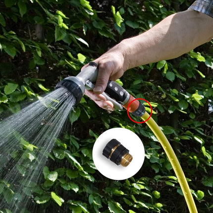 Garden Hose Quick Connector 3/4 Inch, Male and Female Hose Connector Set – image 5