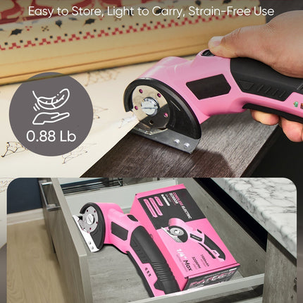 Electric Scissors with Extra Blade and Bag, Electric Box Cutter – image 7