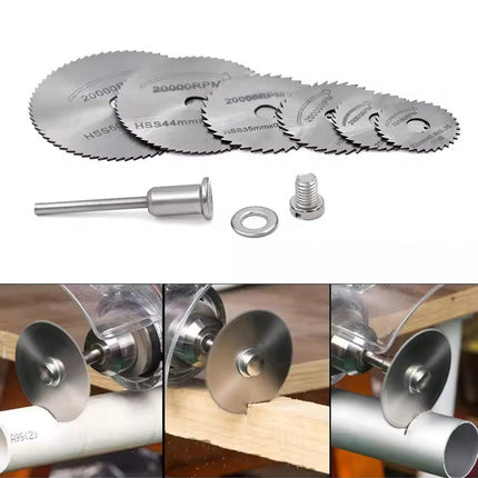 HSS Saw Blades for Rotary Tool, Metal Cutting Blade for Wood and Plastic – image 11