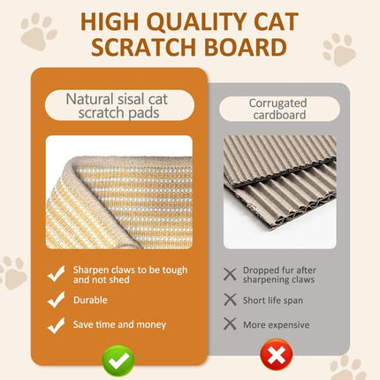 Cat Scratcher Lounge Chair, Sisal Cat Scratch Board – image 6