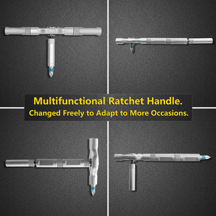 Ratchet Screwdriver Set, Multi Bit Screwdriver with Interchangeable Bit Set and Storage Case – image 16