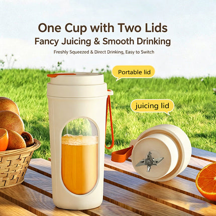 Portable Blender, Rechargeable Juicer Cup with Digital Display