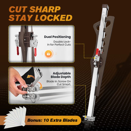 Drywall Cutter Tool with Adjustable Depth – image 14