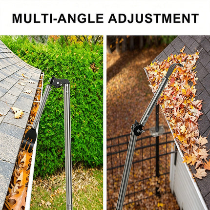 Gutter Cleaning Tools, Spring Steel Rake Head for Roof and Yard Tool – image 6
