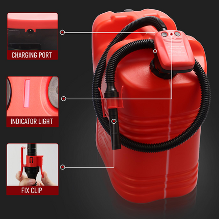 Gas Siphon Pump with Auto Stop Sensor – image 6