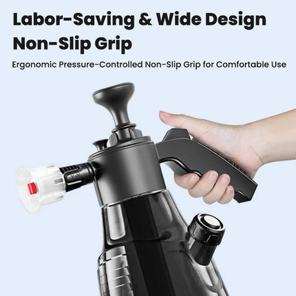 Foaming Sprayer Bottle with Hand Pump, Pump Sprayer for Car Wash with 2 Nozzles, Spray Bottle for Car Detailing – image 6