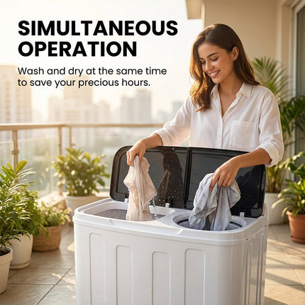 Portable Washer and Dryer Combo, Portable Washing Machine for Apartment and RV – image 9