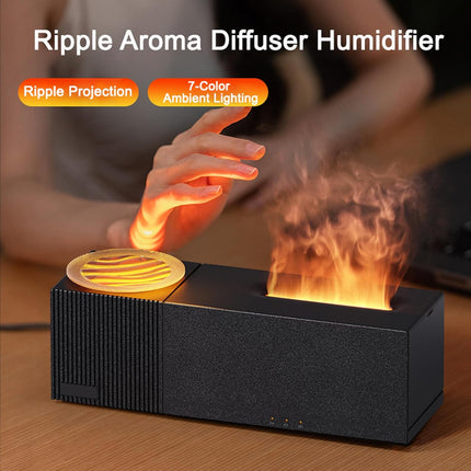 Essential Oil Diffuser with Flame Light, Cool Mist Humidifier – image 6