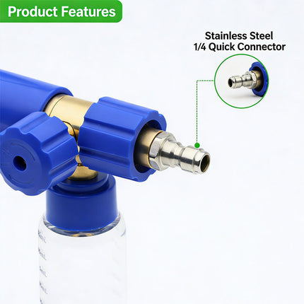 Pressure Washer Foam Cannon, Brass Pressure Washer Attachment – image 8