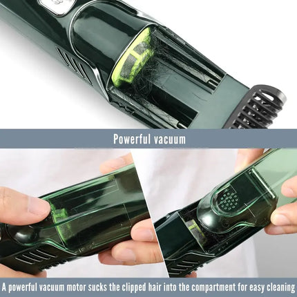 Beard Trimmer for Men, Hair Trimmer with Vacuum Suction – image 6