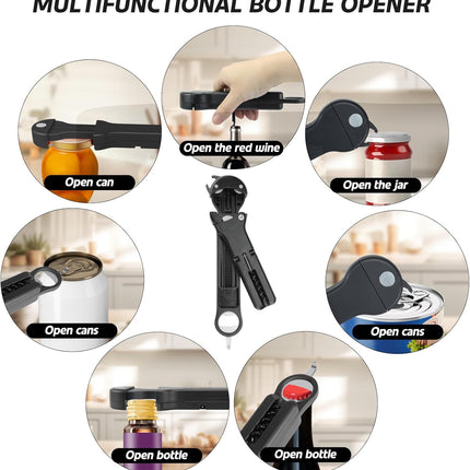 Jar and Bottle Opener, Jar Opener Tool for Weak Hands – image 9