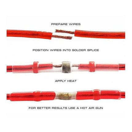 Heat Shrink Butt Connectors 930 Pieces, Waterproof Wire Splice Connectors – image 8