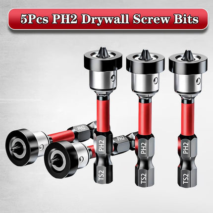 Magnetic Drywall Bits with Adjustable Depth Stop – image 7