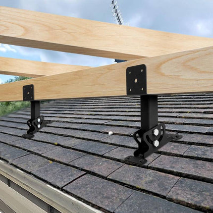 Pergola Roof Mounting Bracket, Adjustable 4x4 Post Bracket – image 6