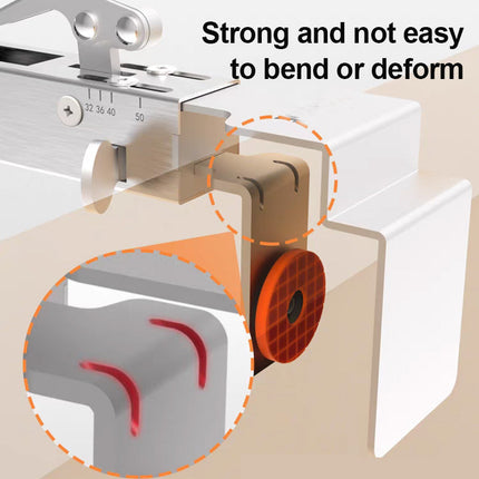 Drawer Front Clamp, One Touch Removable Drawer Holder – image 5