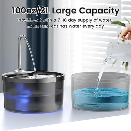 Cat Water Fountains, Filtered Cat Drinking Fountain – image 6