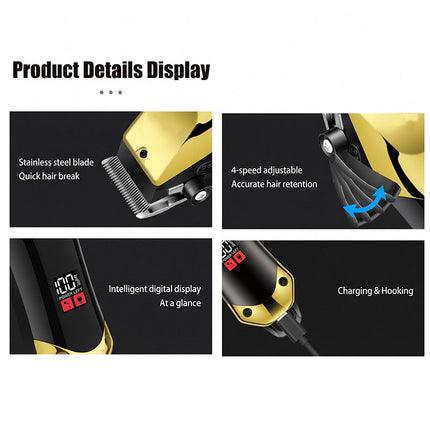 Hair Clipper for Men, Professional Hair Clipper and Trimmer Kit – image 10