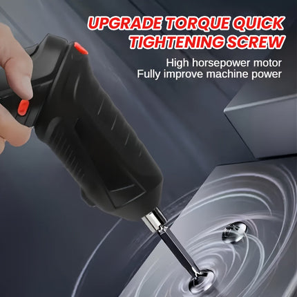 Electric Screwdriver with Bits, Cordless Screwdriver Rechargeable – image 8