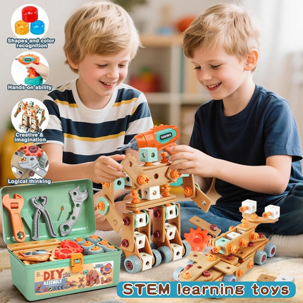 Toy Tool Set with Drill, STEM Toys for Kids – image 5