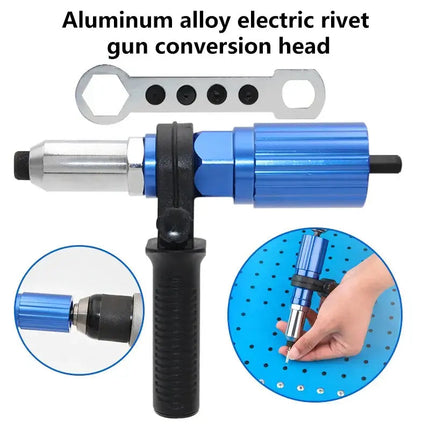 Rivet Gun Power Drill Adapter, Electric Rivet Gun for Drill, Riveting Tool – image 8