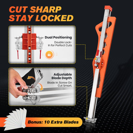 Aluminum Alloy Drywall Cutter Body – image 6