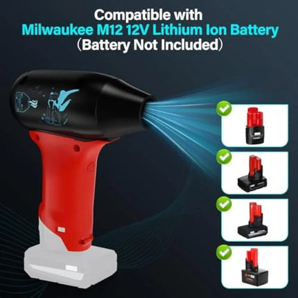 Battery Powered Blower, Cordless Air Blower for Keyboard Cleaning and Car Seats – image 9