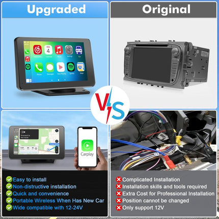 Car Stereo with Wireless CarPlay and Android Auto, Car Radio with Bluetooth – image 8