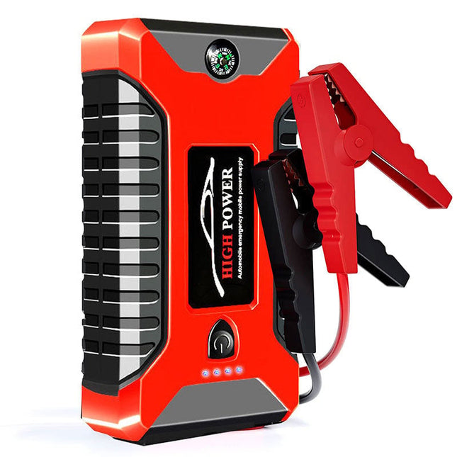 Portable Jump Starter 300A Peak, Car Battery Jump Starter with Power Bank and LED Flashlight, Jump Box for 12V Cars