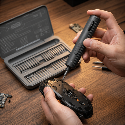 Mini Electric Screwdriver Set, Watch Repair Kit – image 12