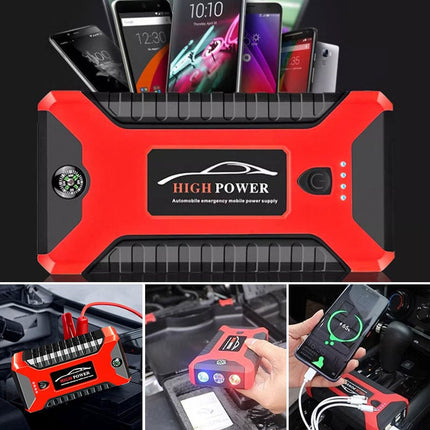 Portable Jump Starter 300A Peak, Car Battery Jump Starter with Power Bank and LED Flashlight – image 12