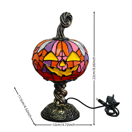 Small Table Lamp, Vintage Lamp for Fall Decor – image 13