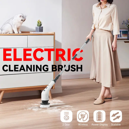 Electric Spin Scrubber, Cordless Power Scrubber for Bathroom and Toilet – image 8