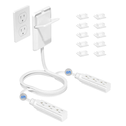 Ultra Thin Flat Extension Cord 6 ft – image 9